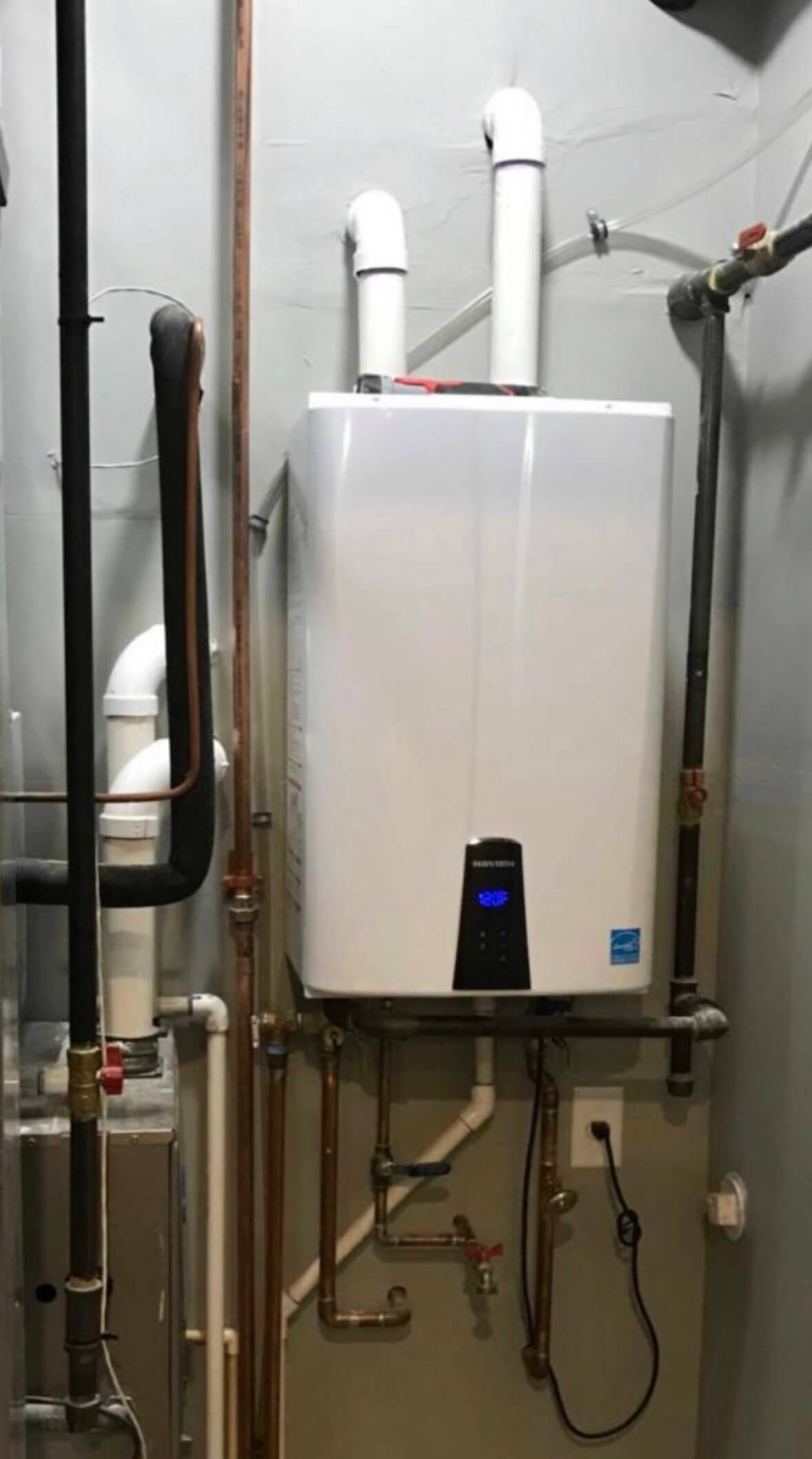 tankless water heater
